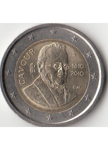 2010 - 2 Euro ITALIA  200º anniversario dalla nascita di Cavour 